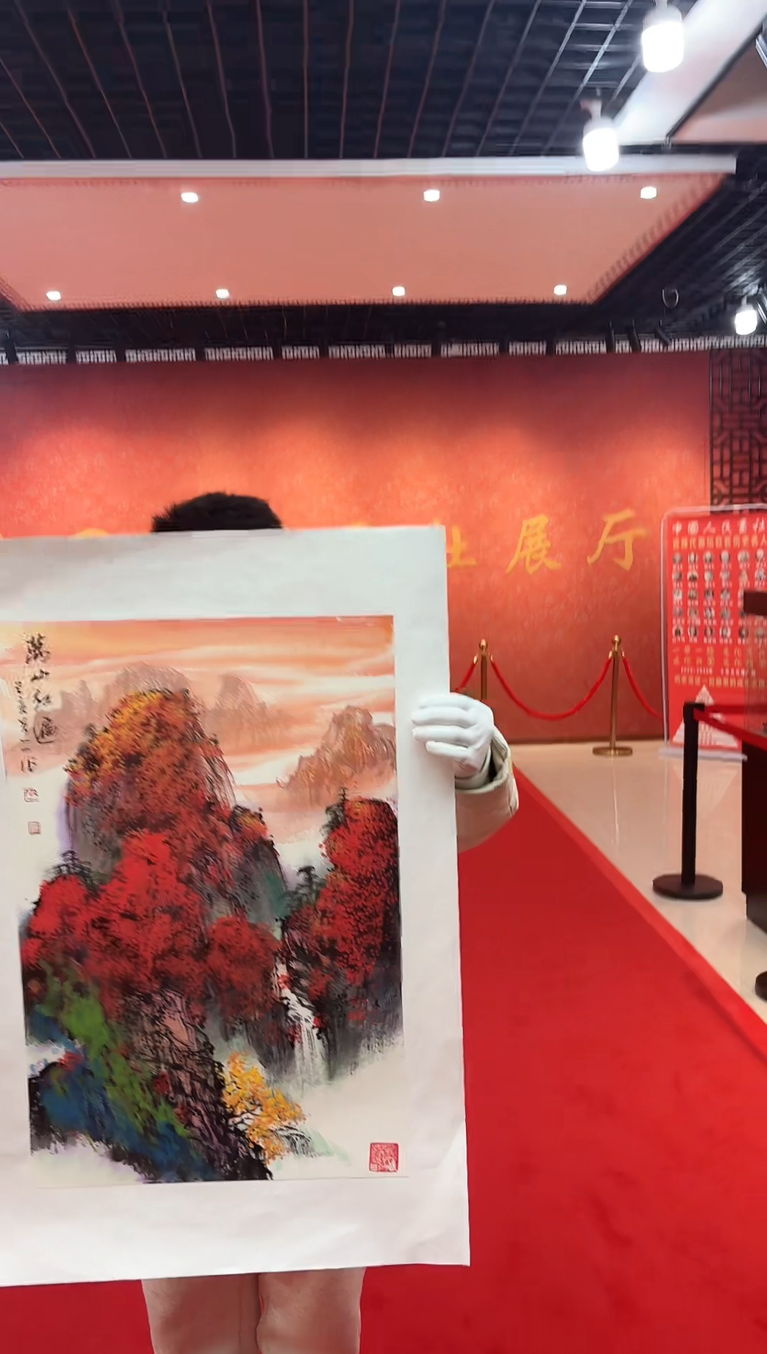 【闪购商品】国画道一老师手绘作品D5