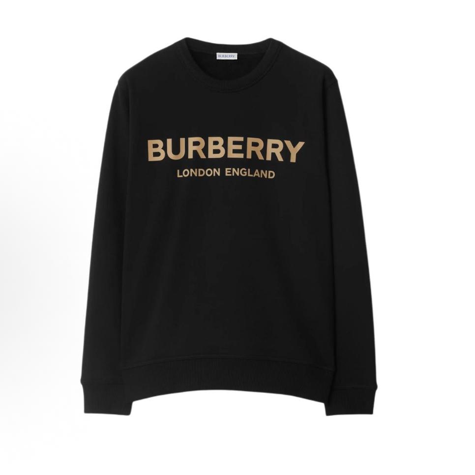 burberry博柏利 金标经典字母logo长袖卫衣