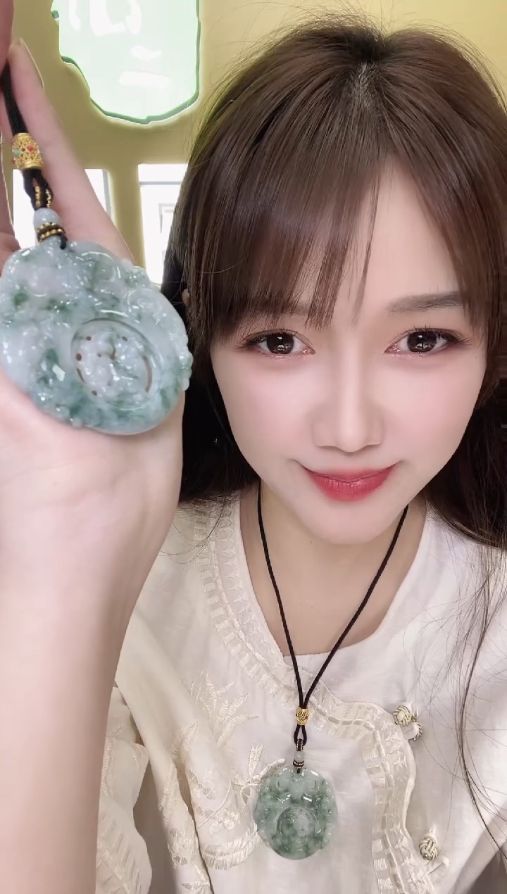 颈饰未镶嵌翡翠379105/翡翠时来运转   多样性一件发