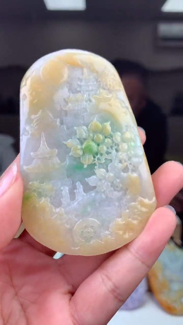 【闪购商品】定制翡翠未镶嵌天然A货翡翠（拍一发一)