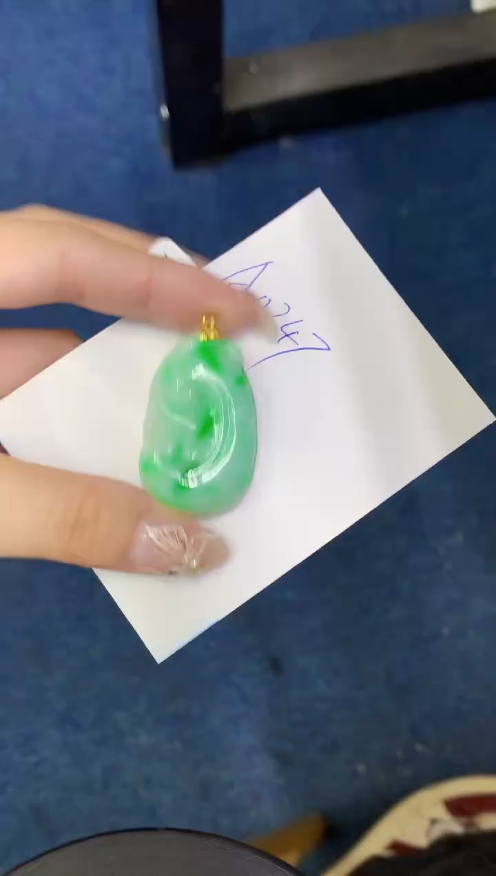 【闪购商品】翡翠颈饰18K金镶嵌000000000000