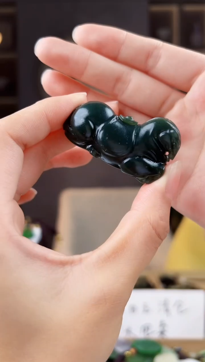 颈饰未镶嵌和田玉拍一发一，多样性发货