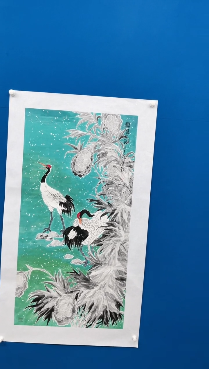 【闪购商品】国画张-四尺雪景/无框/L