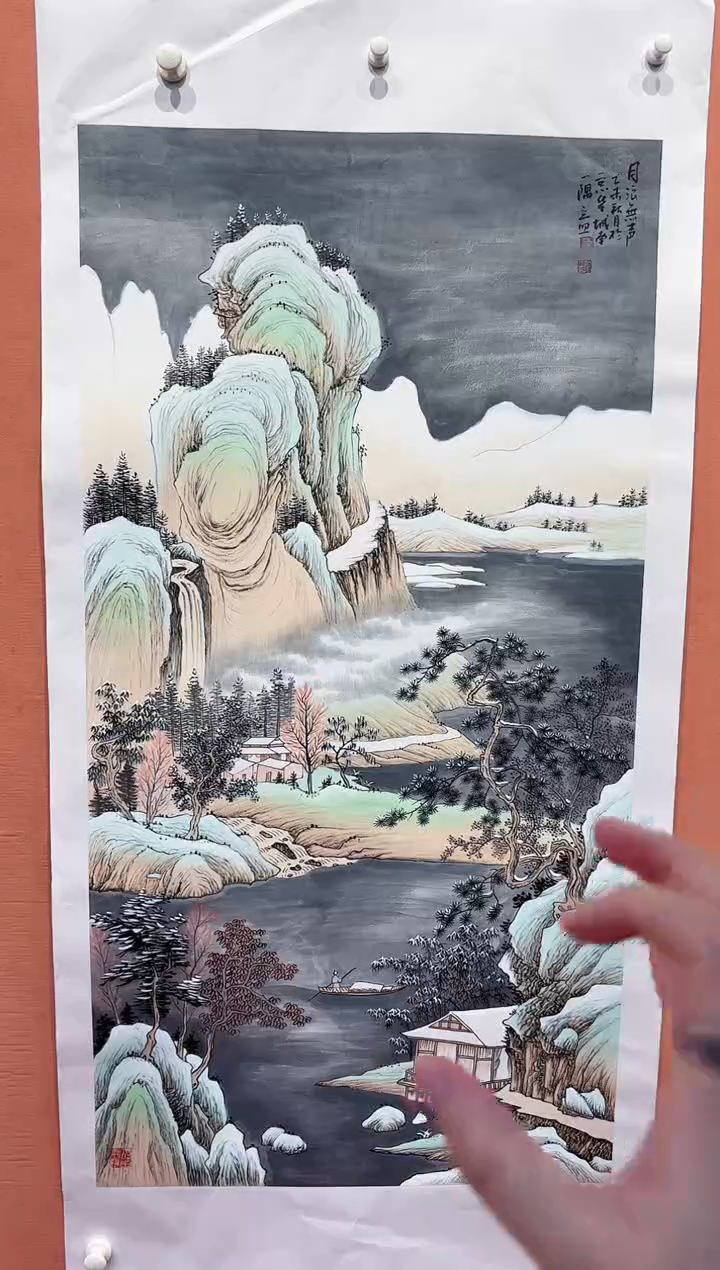 国画师立照老师国画作品