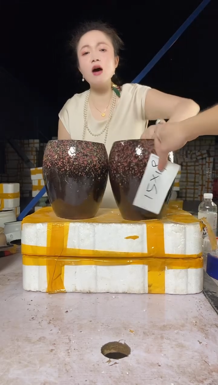 宜兴紫砂粗陶花盆15/19