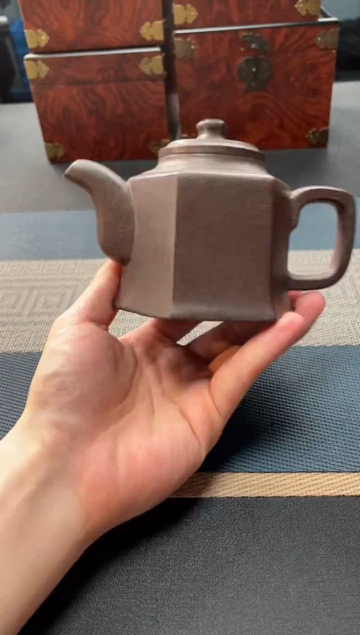 茶壶紫砂91 宜兴原矿紫砂