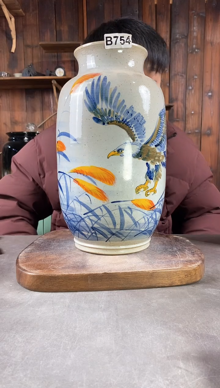 【闪购商品】碗754，手工手绘，新年快乐！