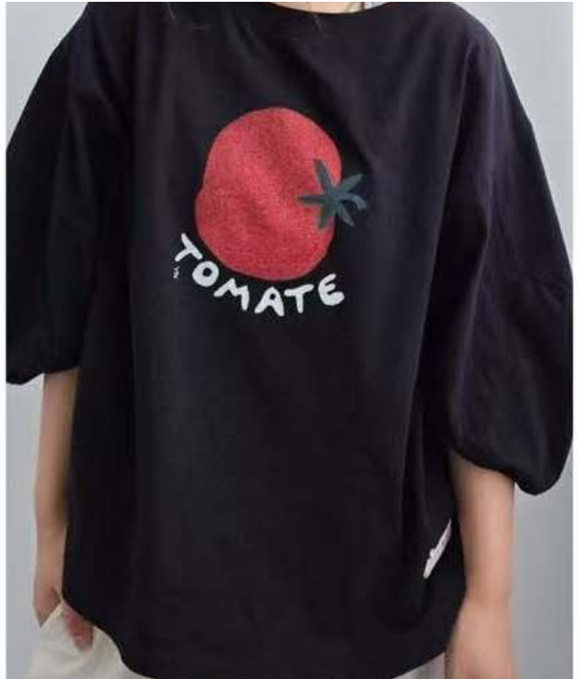 韩国正品不支持退换/英文/一颗番茄半袖/0701/5