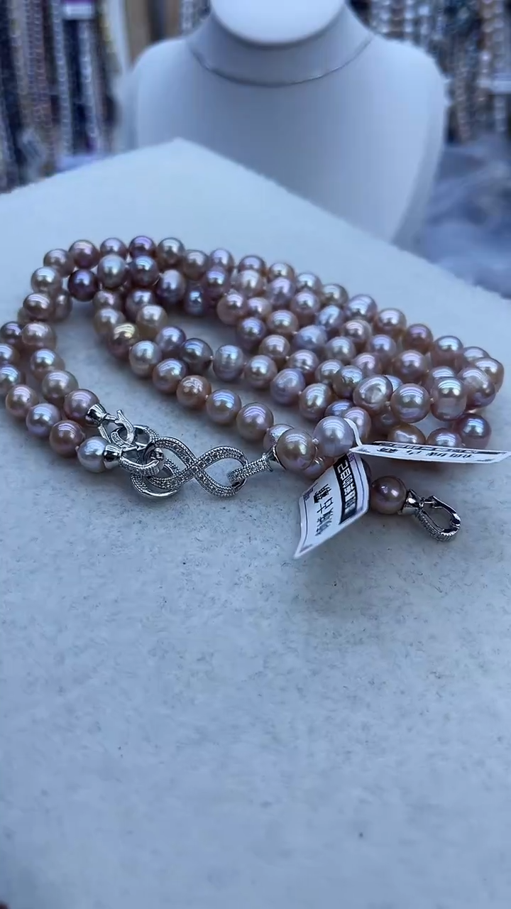 【闪购商品】淡水珍珠项链未镶嵌951多样性发货 发其一