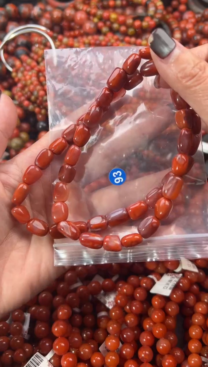 未镶嵌手串南红玛瑙9+