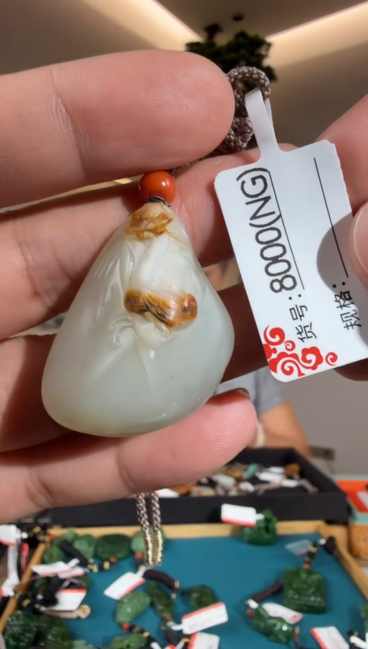 颈饰未镶嵌和田玉NG