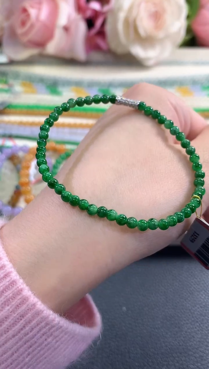 未镶嵌手串翡翠n71 多样性一件发货