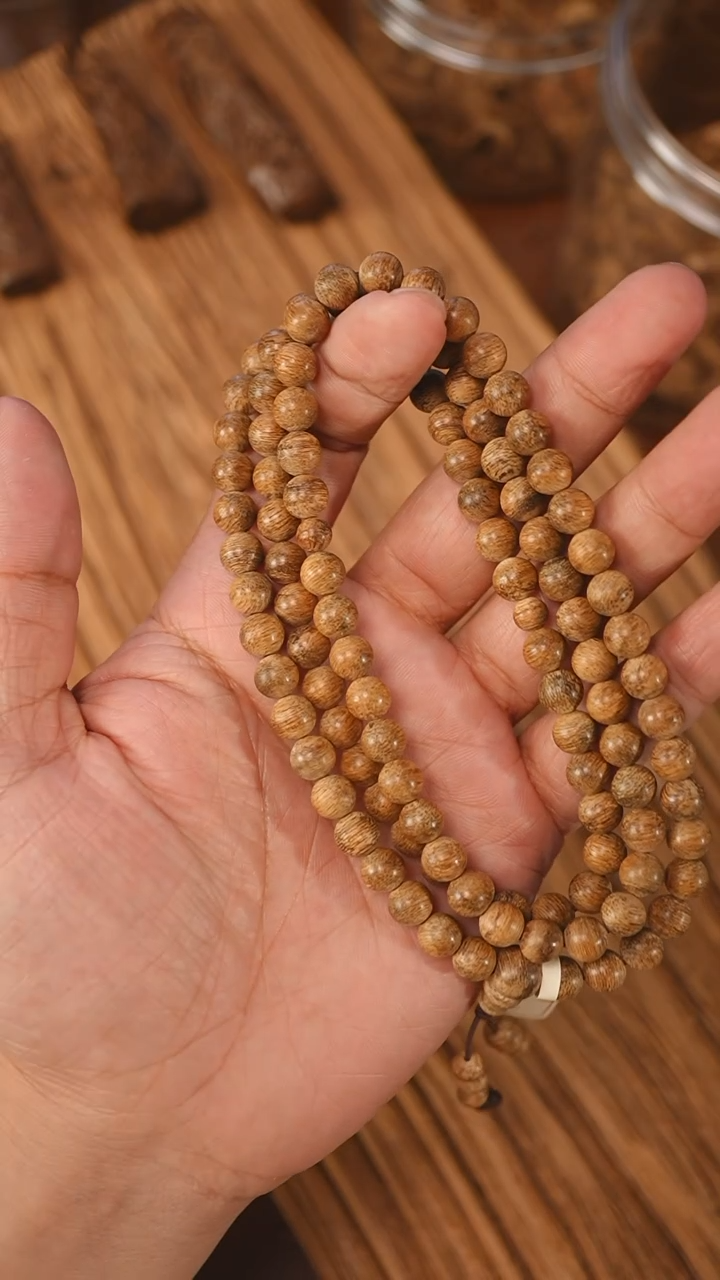 沉香手串文莱风化红土0.75-17克+lx0817