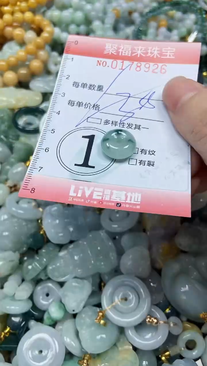 翡翠未镶嵌颈饰闪购0178926多样性发其一