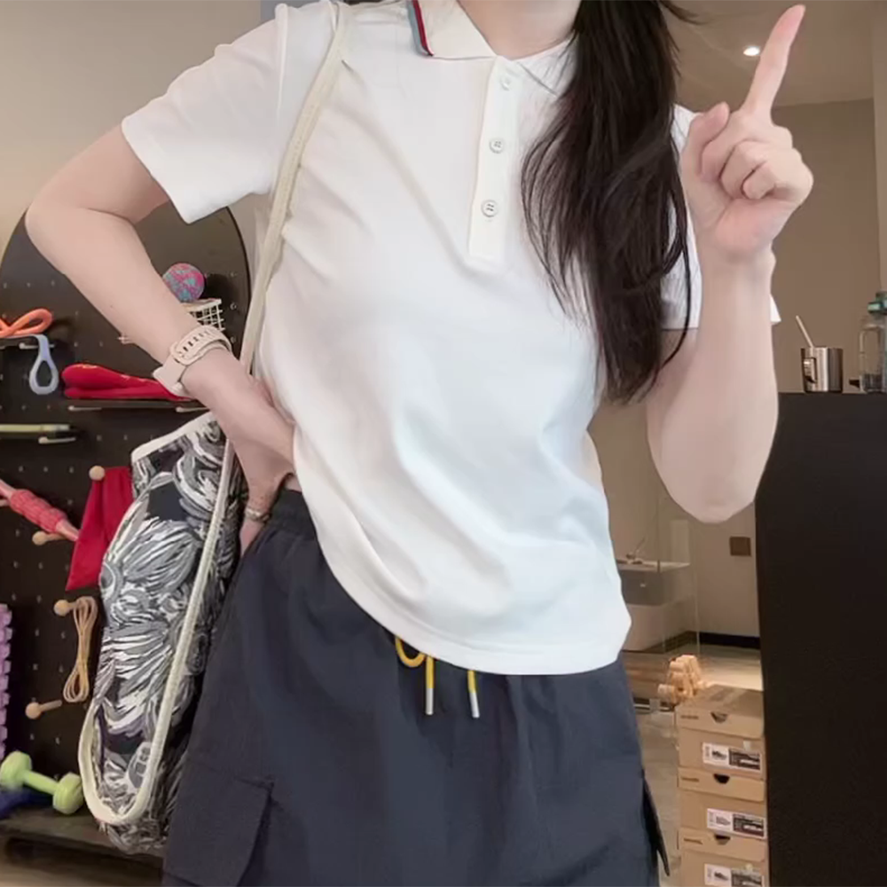 2025新款短袖常规女短袖T恤户外运动经典舒适C5408