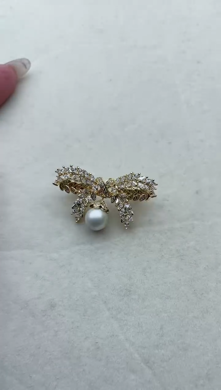 【闪购商品】海水珍珠胸针未镶嵌31