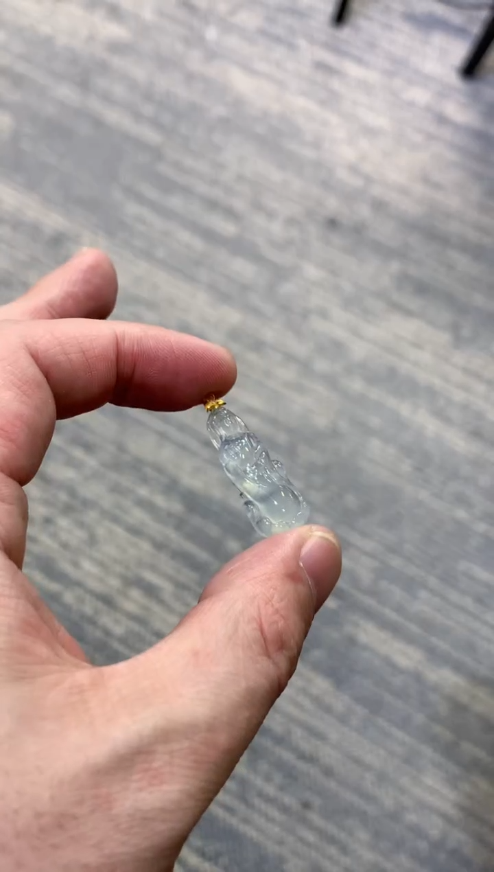 颈饰未镶嵌翡翠天然A货翡翠