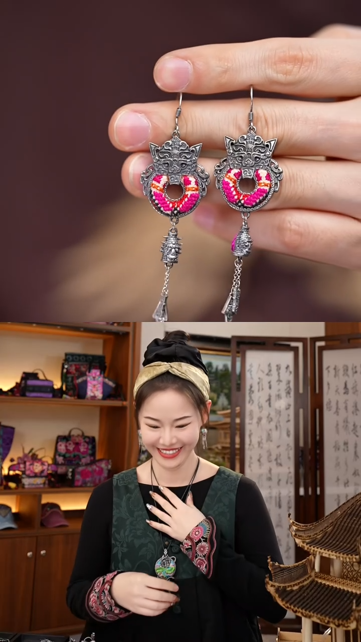 【闪购商品】刺绣黔东南苗族刺绣A529