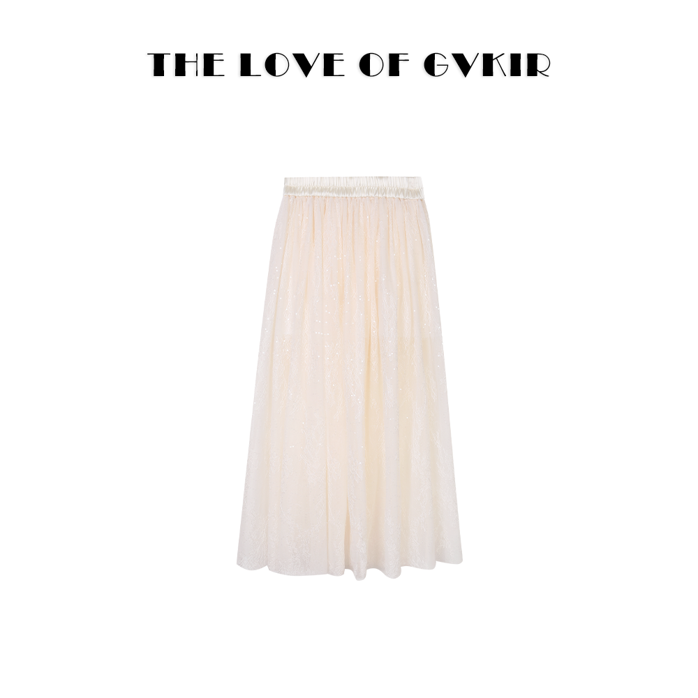 【方圆专属】新中式原创设计仙气纱裙半身裙G77612