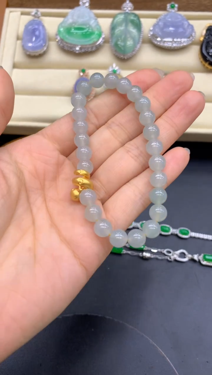 【闪购商品】翡翠手串未镶嵌438-中国好珍宝