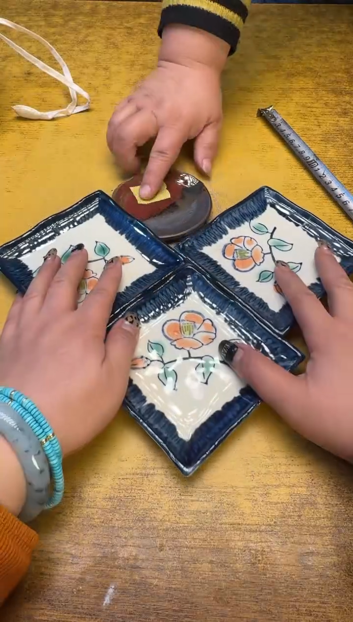 瓷器瓷器瑕疵破破79四件