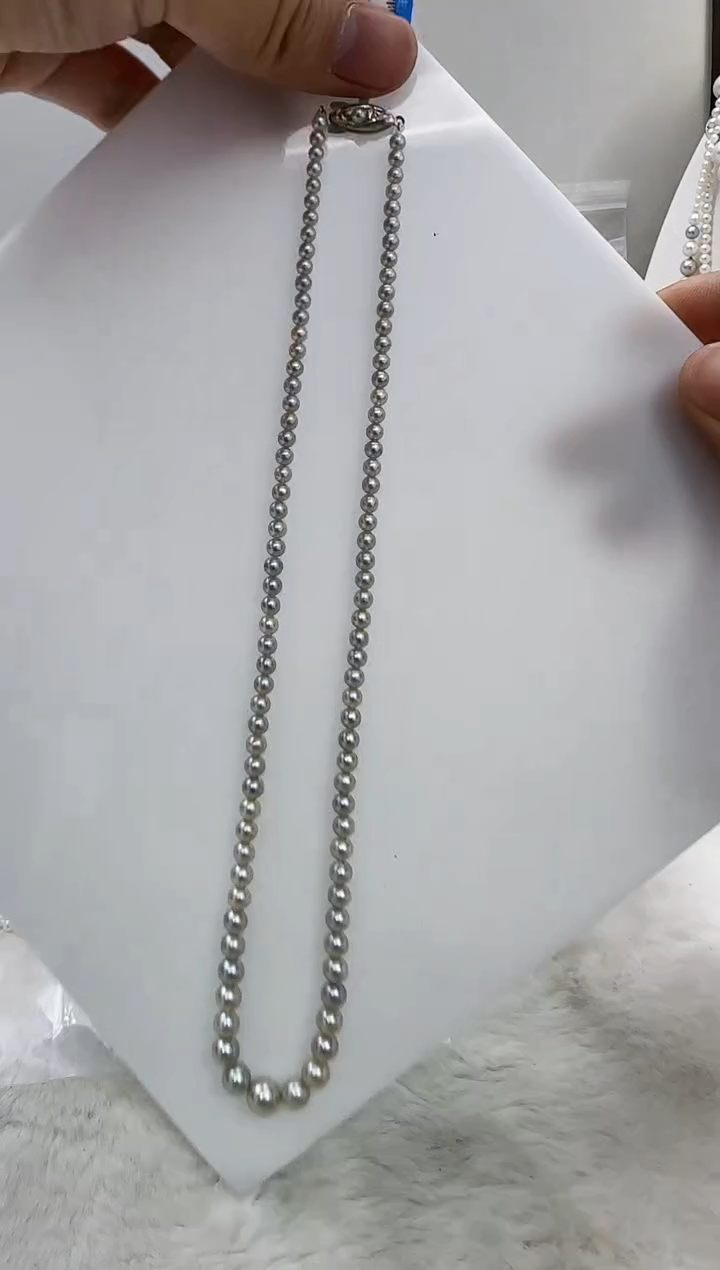 【闪购商品】海水珍珠DA未镶嵌t727 灰珠3