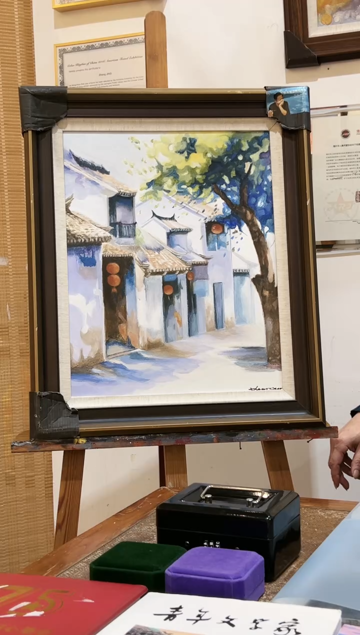 油画张敬-40*50尺寸-油画作品