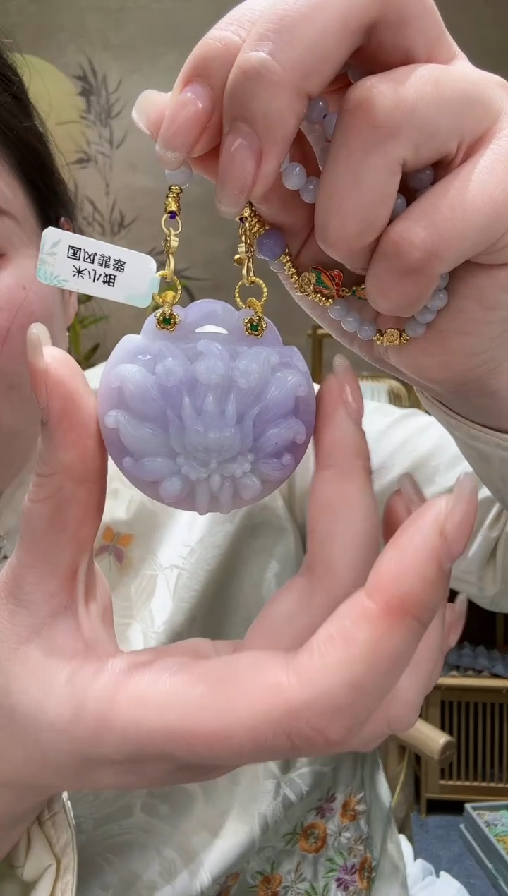 【闪购商品】翡翠颈饰未镶嵌吊坠