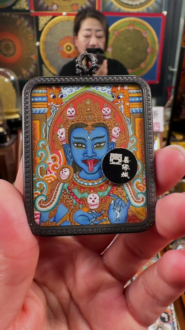 【闪购商品】吊坠壹善缘城手绘唐卡扎基新春大促