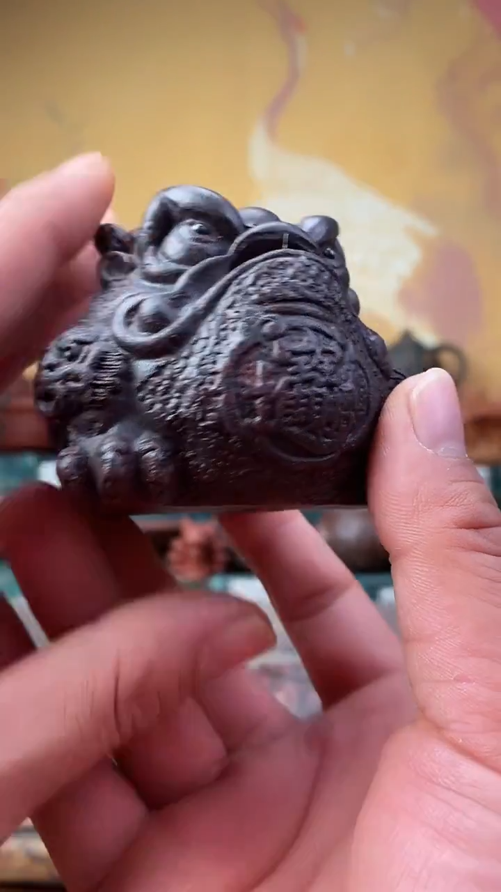 紫砂茶宠宜兴原矿紫砂