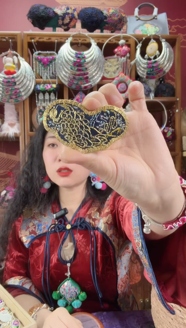 刺绣发夹101甜甜家