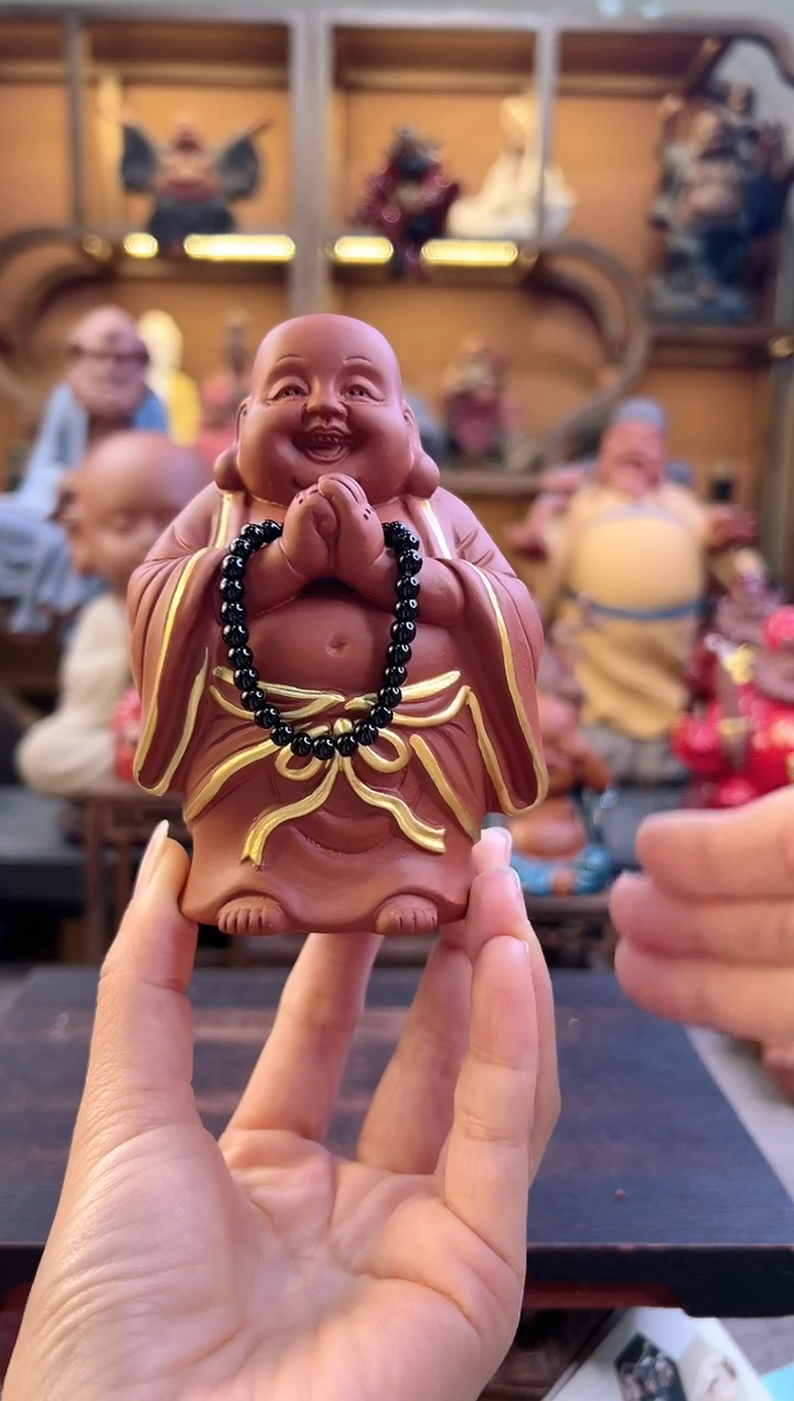 紫砂茶宠器闵紫砂茶宠摆件