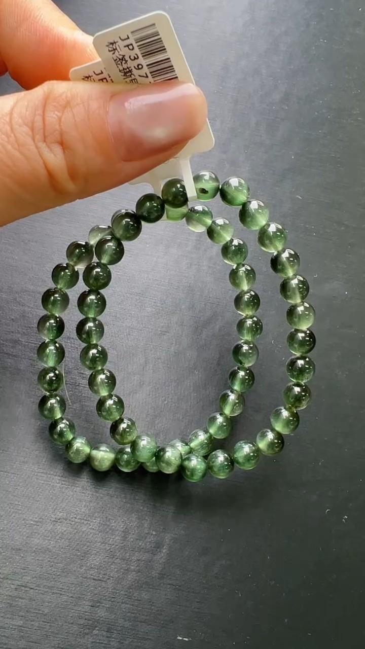 【闪购商品】水晶手串未镶嵌绿发晶手串多样性发一JP39778