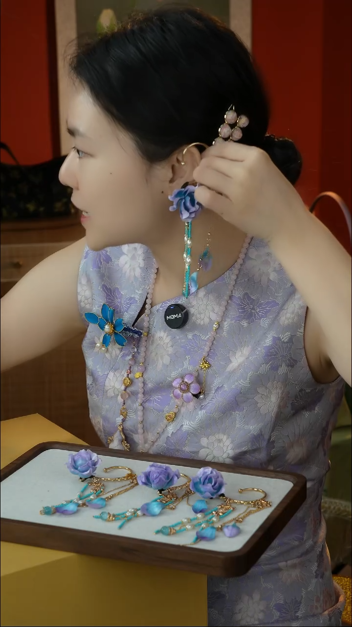 刺绣纯手工非遗国风饰品