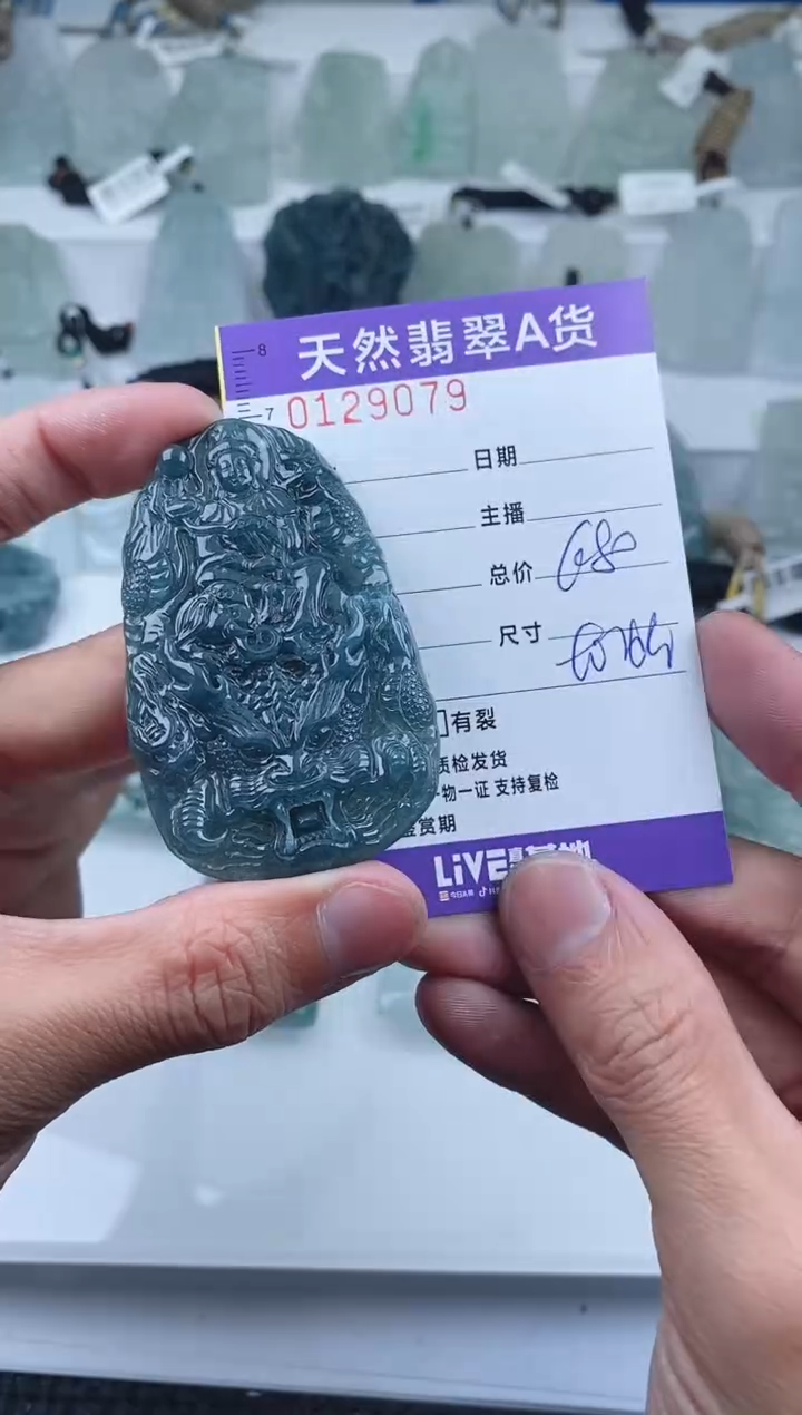【闪购商品】翡翠颈饰未镶嵌        079