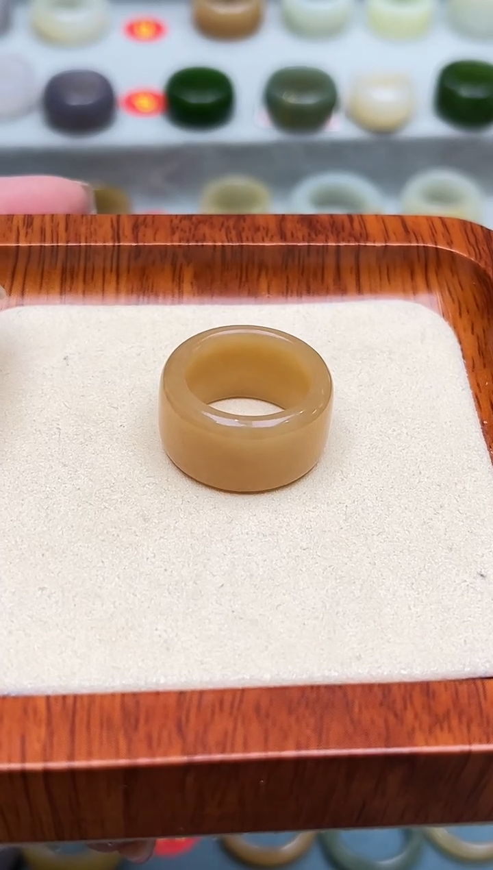 【闪购商品】和田玉戒指未镶嵌12号