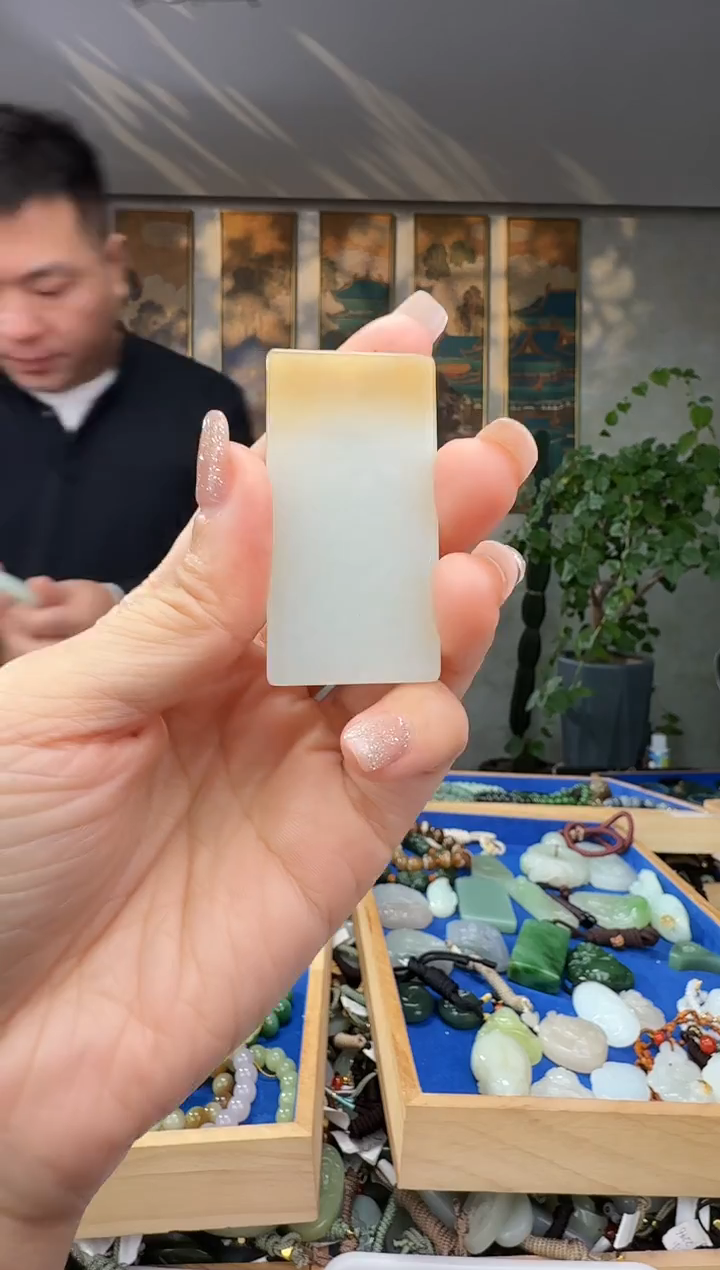 未镶嵌和田玉挂件拍一发一