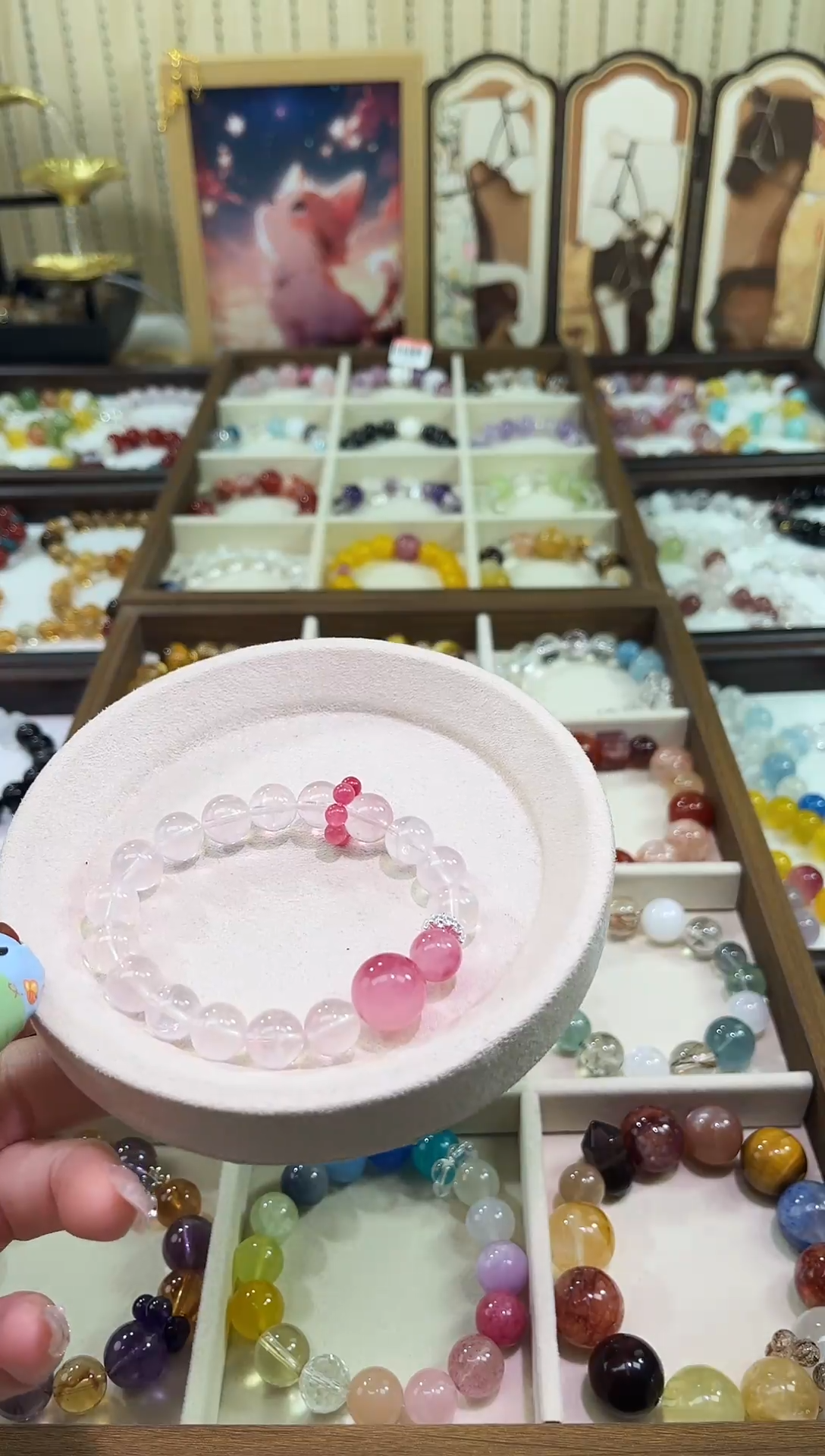 未镶嵌手串水晶1