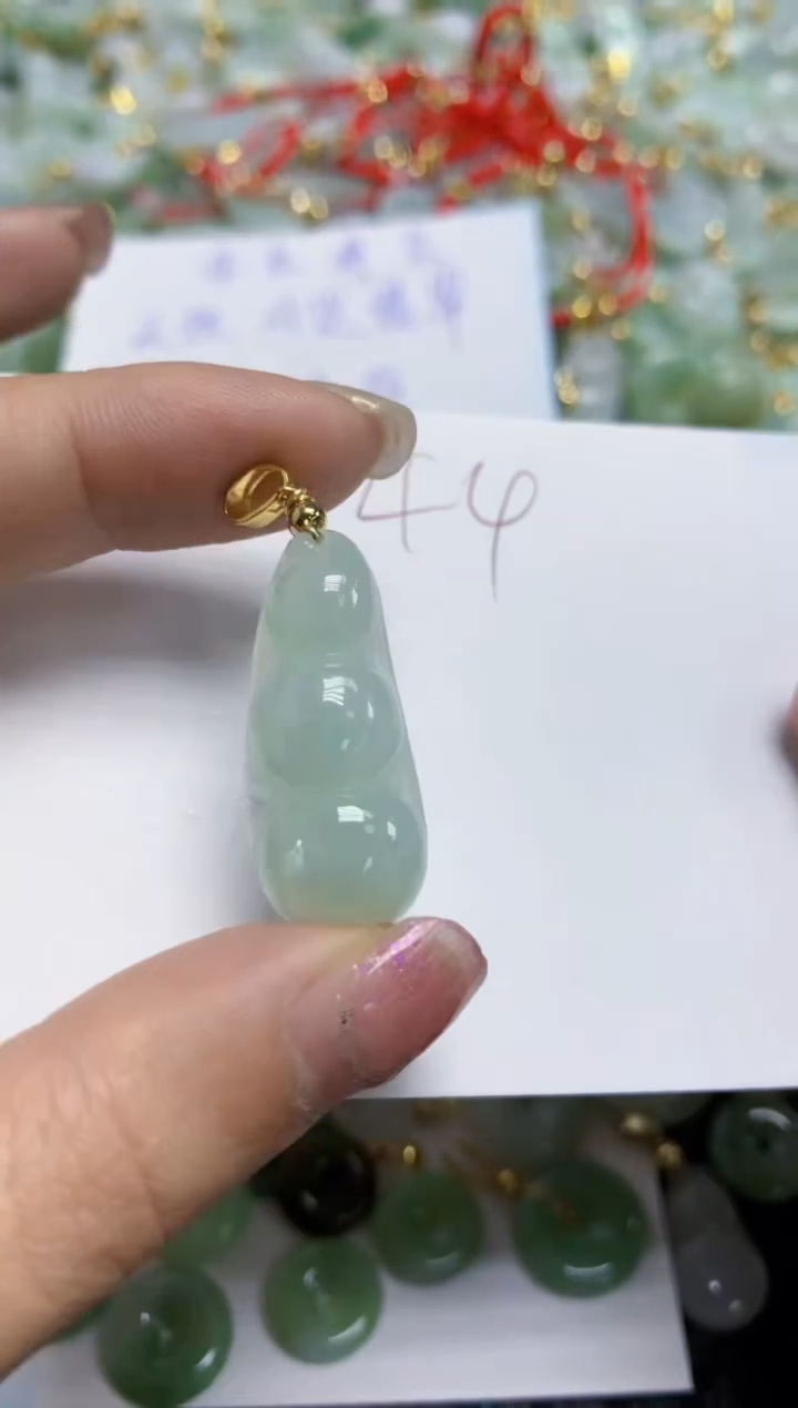 【闪购商品】翡翠颈饰合金  天然A货翡翠