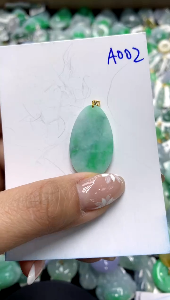 【闪购商品】翡翠颈饰18K金镶嵌111111111111111111