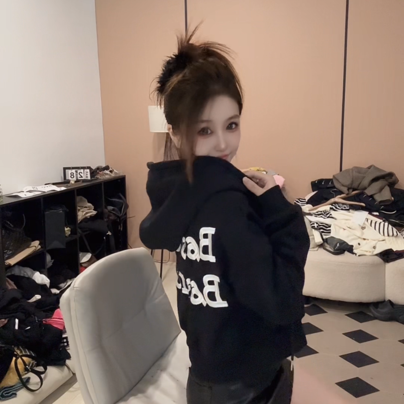 JINGYA 001-100 时尚千金秋冬新款气质别致小个子高级感外套上衣