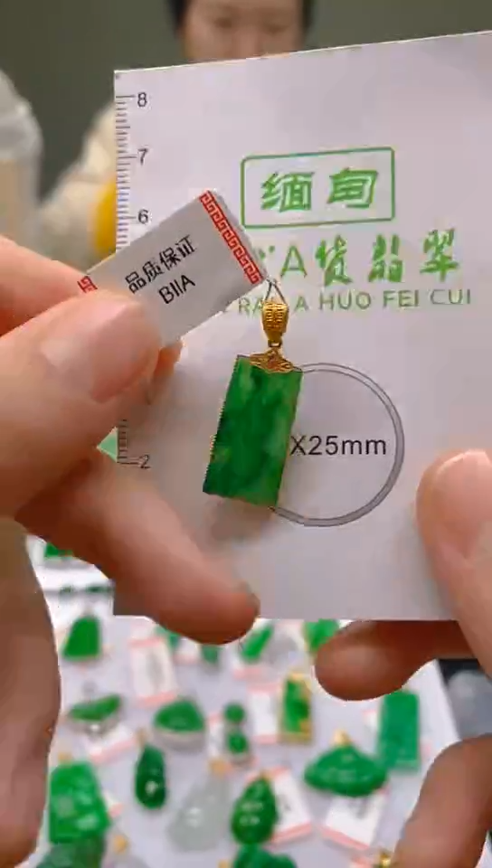 【闪购商品】翡翠颈饰18K金镶嵌新号开播，全场乱卖
