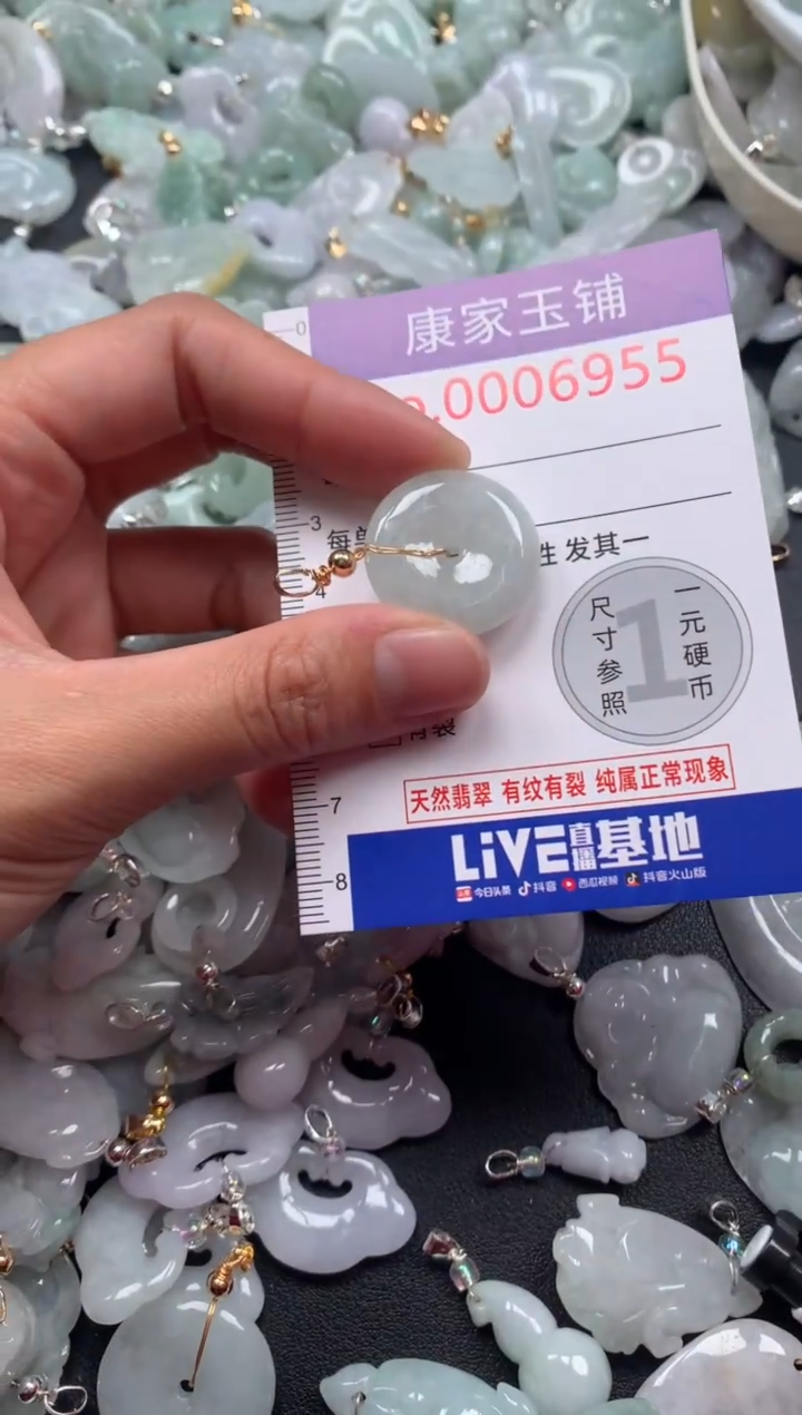 颈饰未镶嵌翡翠6955
