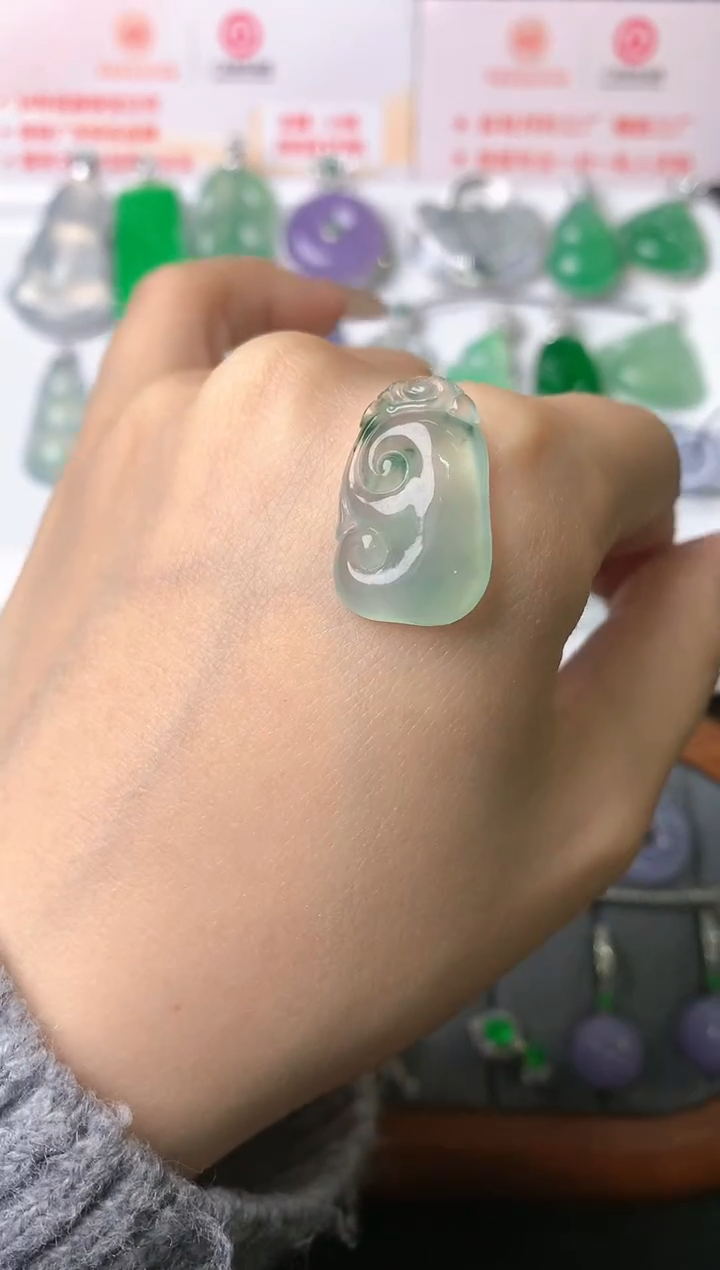 【闪购商品】定制翡翠未镶嵌裸石（镶嵌定制）