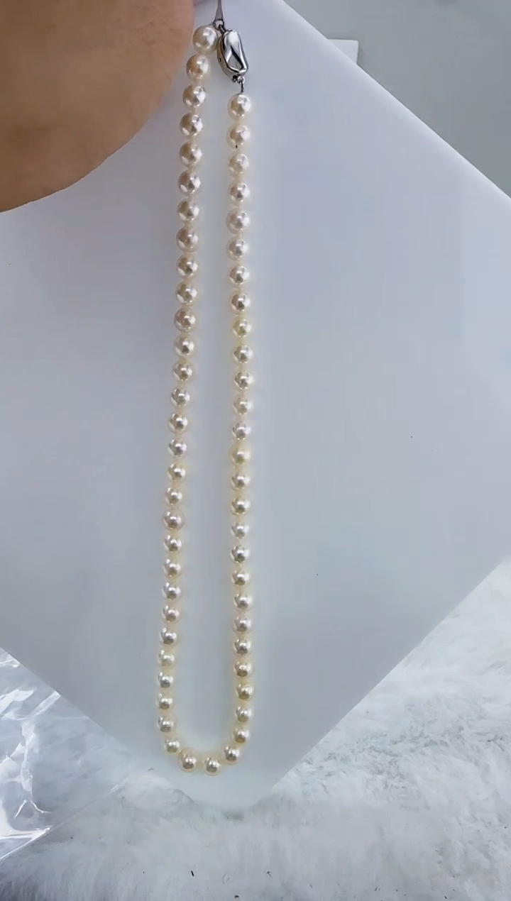 未镶嵌海水珍珠DA海水羽皇金串链   t859