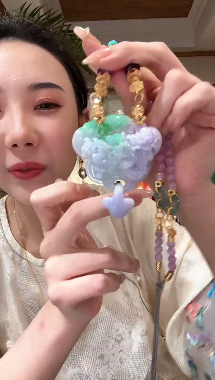 【闪购商品】翡翠颈饰未镶嵌国风