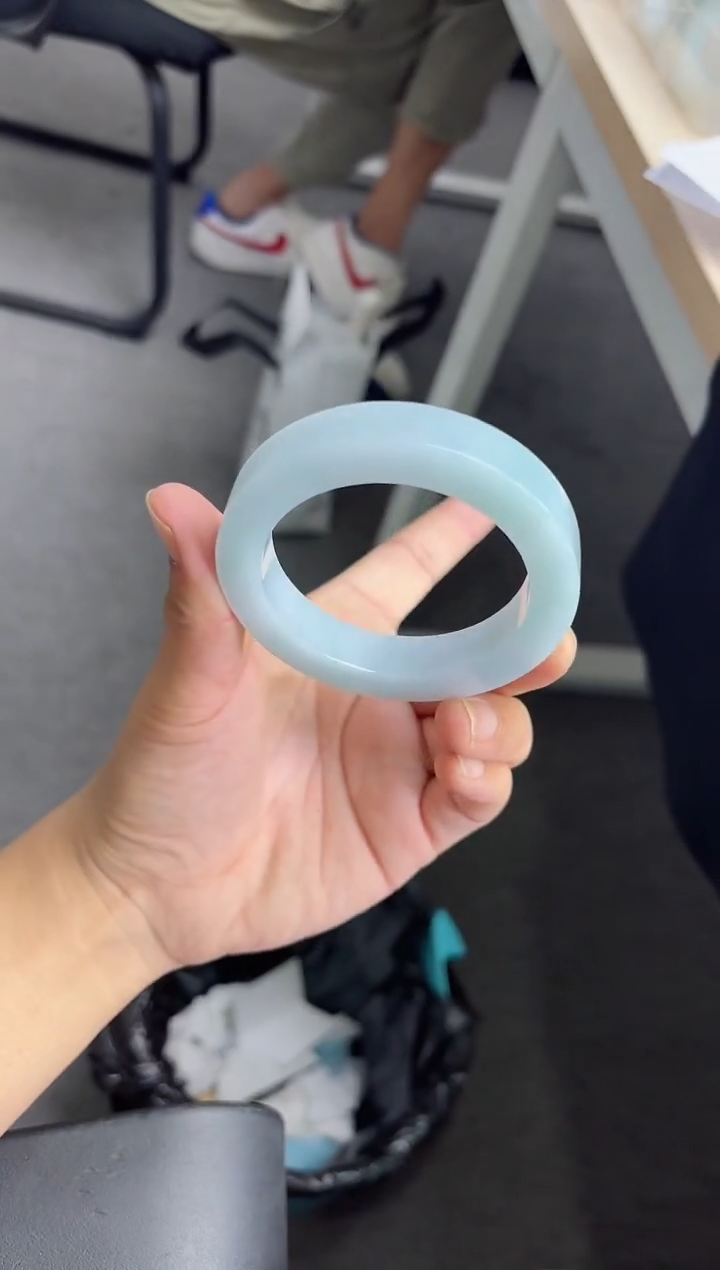 未镶嵌手镯定制翡翠辰***1手镯
