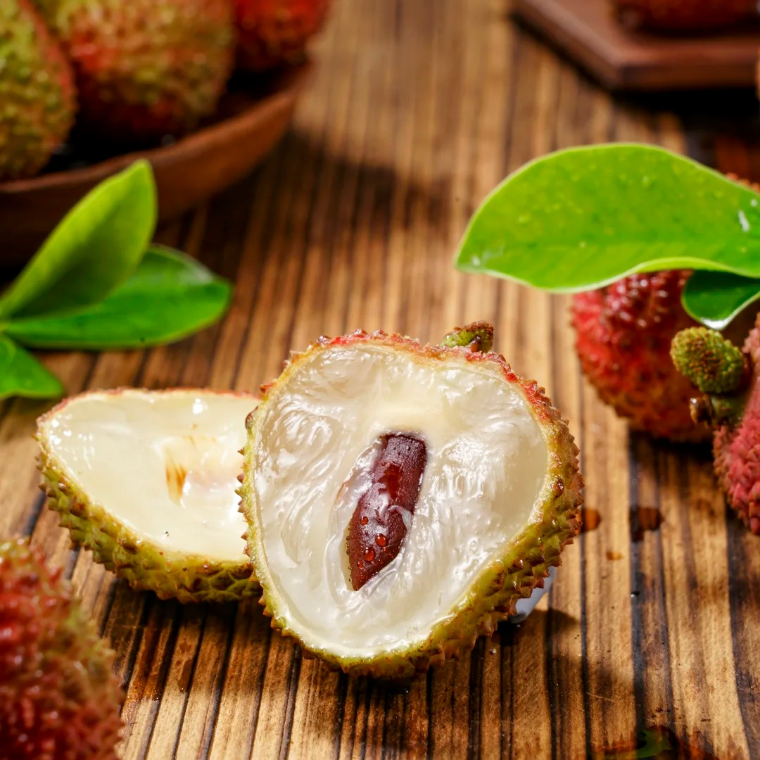 【现货｜明日必达】广东妃子笑荔枝 新鲜荔枝果园现摘 单果20g+ 包邮全国仓发 坏果包赔荔枝同城送