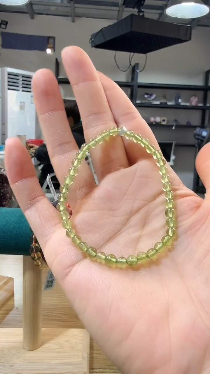 未镶嵌手链水晶优0302 约4mm 多样性发一件 