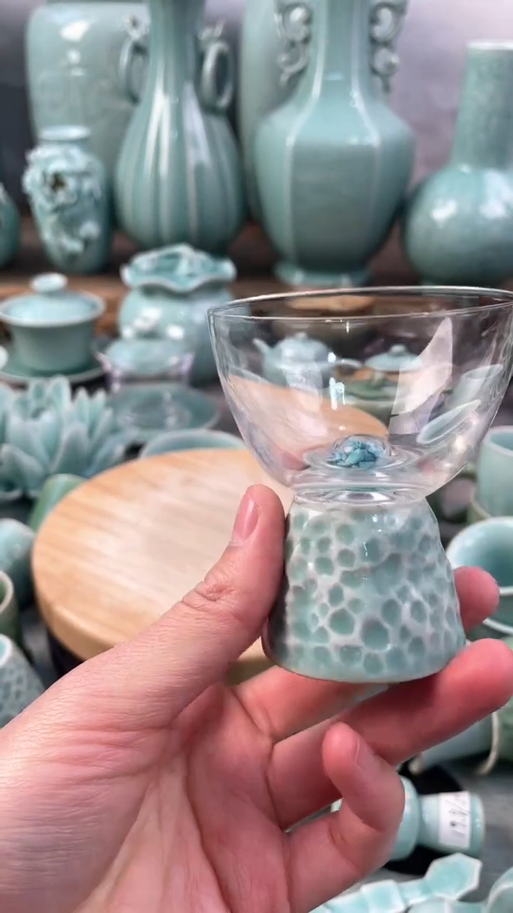 【闪购商品】特价 微瑕 慧仙青瓷